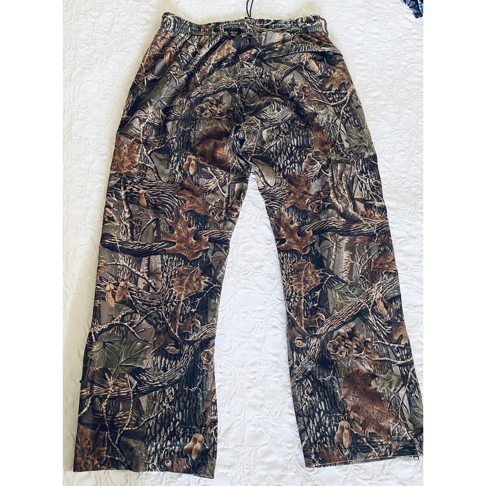 Cabelas Pants Mens L x 30" Camo Dry Plus Seclusion 3D Cargo Hunting Cargo READ - Picture 2 of 12